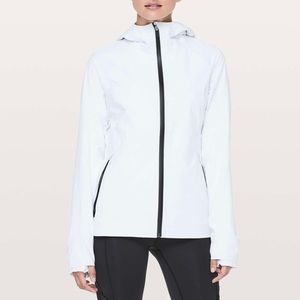 LULULEMON The Rain Is Calling Jacket II - White - W4ATAS